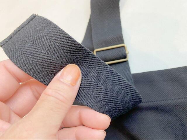 【aquagarage カットツイルジャンパースカート】身長を問わず着られるのが嬉しい!