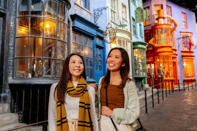 ダイアゴン横丁|ワーナー ブラザース スタジオツアー東京 メイキング・オブ・ハリー・ポッター