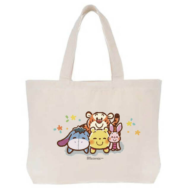 【D-Made】トートバッグ Honobono画♪くまのプーさん 4,290円