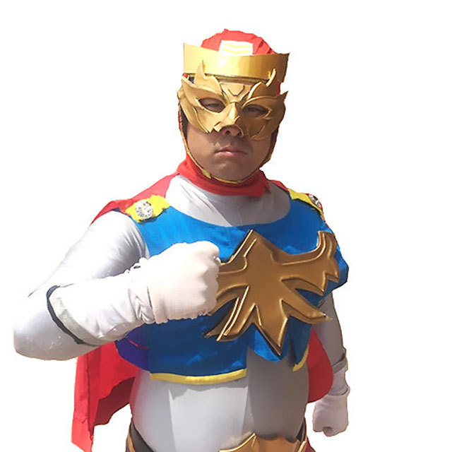 名前も見た目も面白い「ローカルヒーロー」愛知・デブーマスク