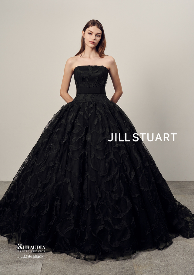 ジルスチュアート 新作ウェディングドレス　JIL-0394_Black