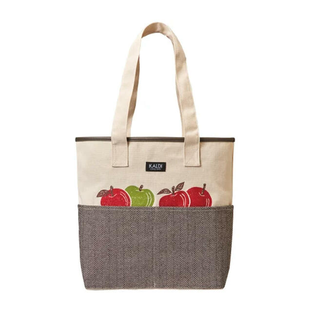 カルディコーヒーファーム「りんごバッグ」オリジナル トートバッグ