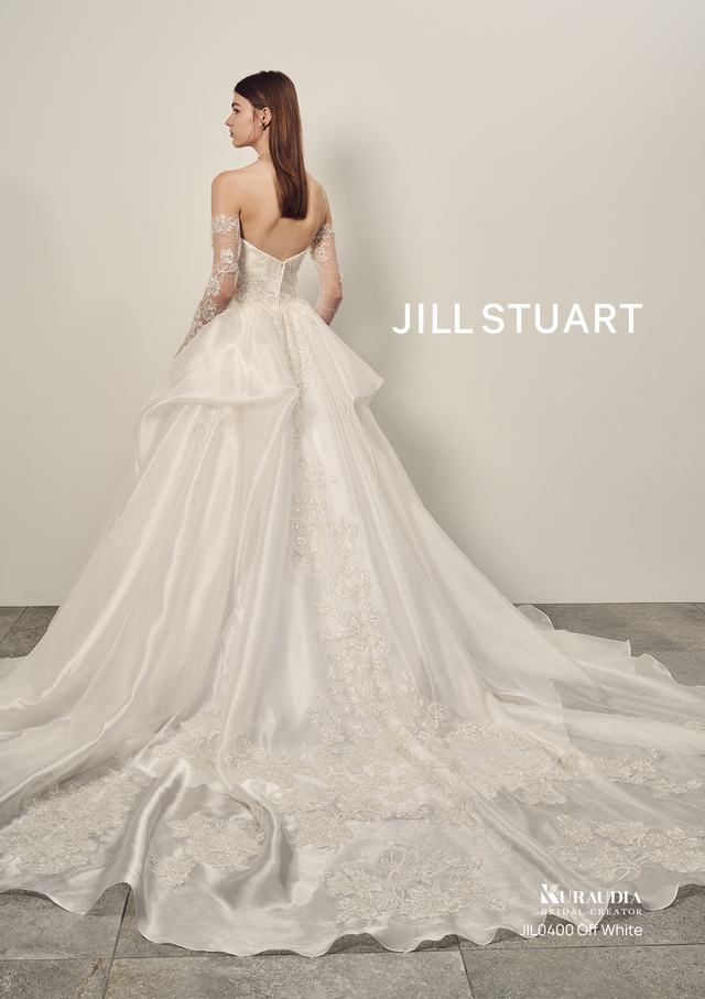 ジルスチュアート 新作ウェディングドレス JIL-0400_OffWhite