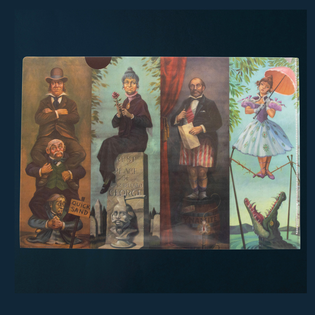 A4クリアファイル ホーンテッドマンション 350円