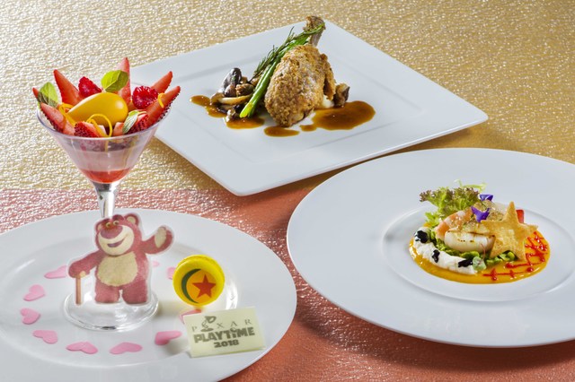 “ピクサー・プレイタイム”エンパイアランチ 4,500円｜ディズニーアンバサダーホテル「エンパイア・グリル」