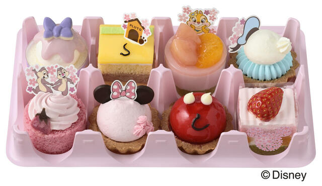 銀座コージーコーナー＜ミッキー＆フレンズ＞お花見パーティー（8個入）3,132円