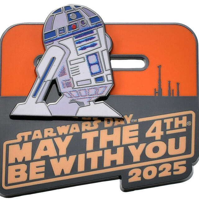 スター・ウォーズ R2-D2 ピンバッジ ムーブ May the 4th 2025 2,400円