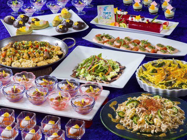 “ディズニー七夕デイズ”ランチブッフェ/ディナーブッフェ|東京ディズニーランドホテル「シャーウッドガーデン・レストラン」