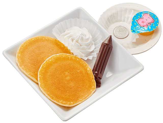 【かっぱ寿司×絵本「ねこいる!」】カプセルトイコイン対象商品/『おこさまパンケーキ』通常価格510円(税込)~