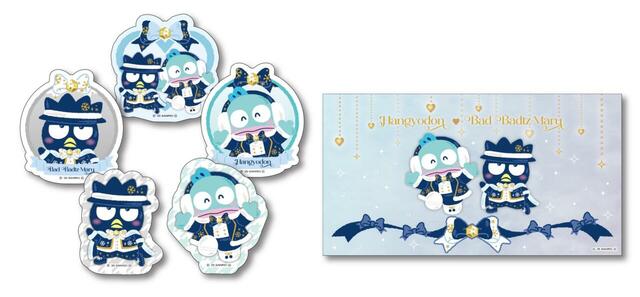 H賞：ミニケース付ステッカーSET｜Happyくじ「Sanrio characters Holiday Collection」