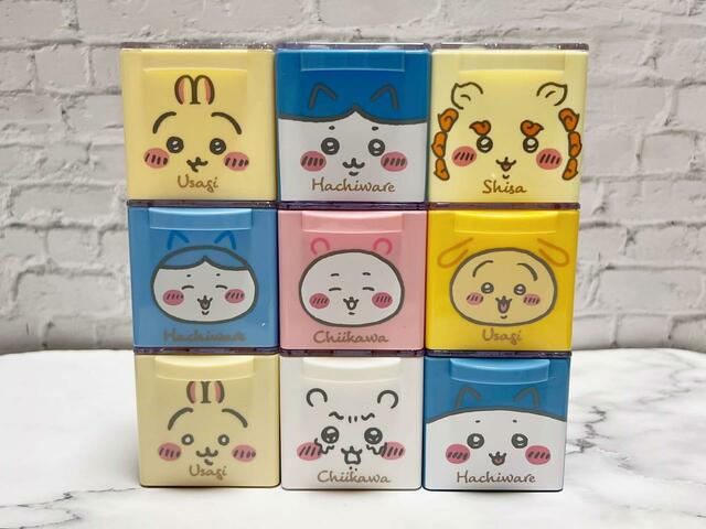 【ちいかわ CUCASE】アクセやコスメを入れて並べてみました！かわいい〜！