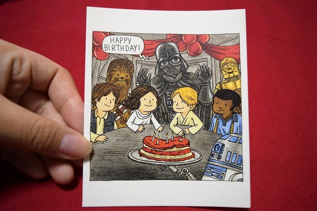 誕生日プレゼントに添えるのにぴったり。