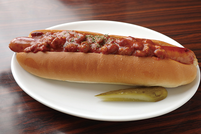 チリビーンズドッグ 750円|Reg-On Diner