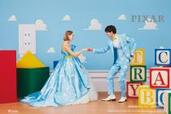 【ディズニー結婚式】あの“雲柄”がドレスに♪「ピクサーのウェディングドレス」が可愛すぎ!!