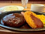 【ガスト 日替わりランチ】ハンバーグとコロッケ、ソーセージが同時に食べられるなんて夢みたい