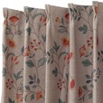 【ニトリ】華やかさの中にも落ち着きがあるクラシカルなボタニカル柄カーテン