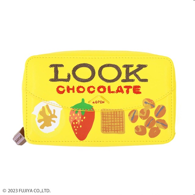 【ACCOMMODE×不二家】「LOOK / ダイカットポーチ」¥4,950