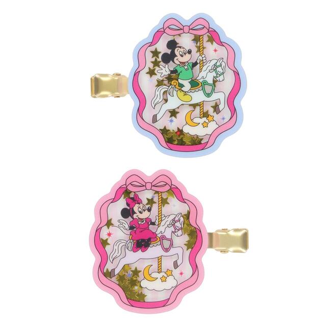 ヘアクリップセット 1,500円｜東京ディズニーリゾート新作ステーショナリーグッズ｜販売店舗：東京ディズニーランド「グランドエンポーリアム」、東京ディズニーシー「イル・ポスティーノ・ステーショナリー」｜発売日：2026年11月26日(木)