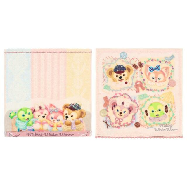 ミニタオルセット 2,300円|東京ディズニーシー「ダッフィー&フレンズのメイキング・ウインター・ウォーム」グッズ|販売店舗:東京ディズニーシー「マクダックス・デパートメントストア」|発売日:2026年11月2日(月)