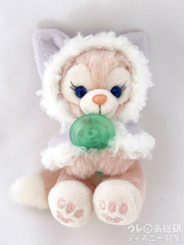 「ダッフィー&フレンズのホワイト・ウィンタータイム・ワンダーズ」ぬいぐるみチャーム