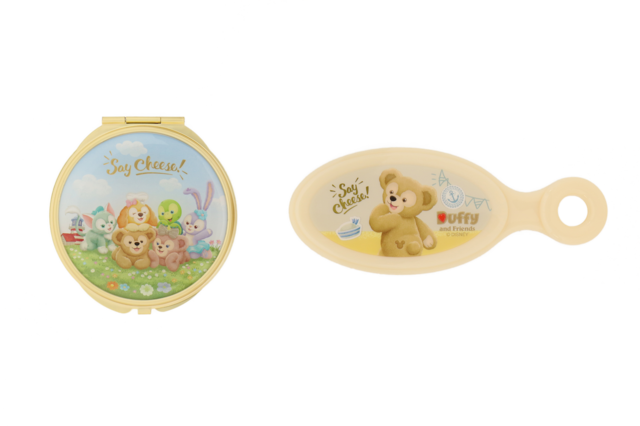 「ダッフィー&フレンズのSay Cheese! 」ミラー&ヘアブラシ