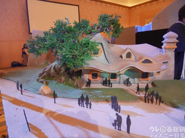東京ディズニーシー新エリア「ファンタジースプリングス」模型展示