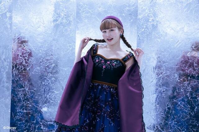 リトル・マーサ 名古屋店｜「ディズニー ウエディングドレスコレクション」着用フォトプラン｜ン撮影例／アナと雪の女王