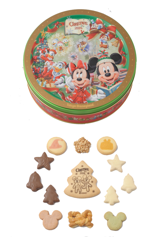 アソーテッド・クッキー ¥1,300｜東京ディズニーランド「クリスマス・ファンタジー」（2016年）スペシャルグッズ