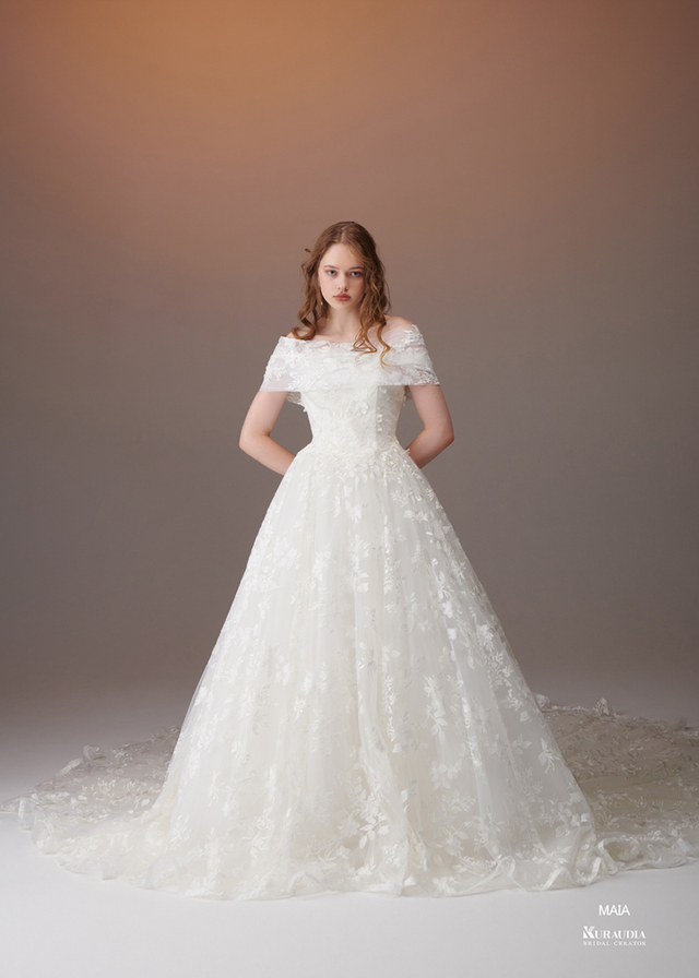 【Irida maison イリーダメゾンのウェディングドレス】MAIA（マイア）
