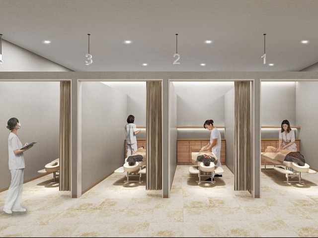 【うめきた温泉 蓮 Wellbeing Park】リラクゼーションサロン