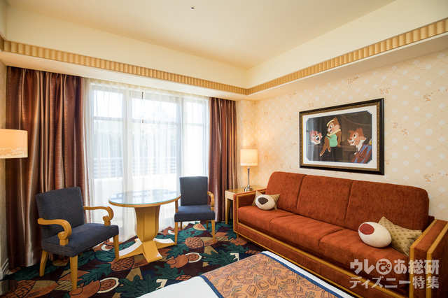 ディズニーアンバサダーホテル　チップとデールルーム