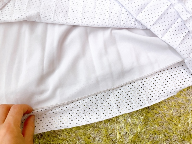 【ワークマン アクティブプリーツスカート】カジュアルにも、キレイめにも、アクティブにも着られます