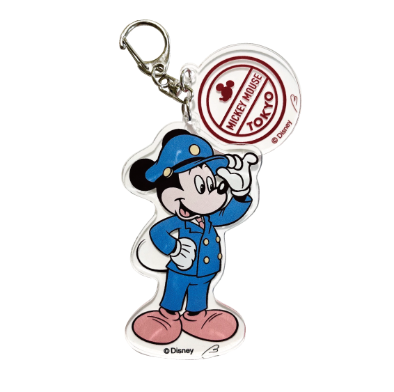 アクリルキーホルダー 1,290円｜「Disney Fantasy Shop by Belle Maison（ディズニーファンタジーショップ バイ ベルメゾン）」東京駅店オープン1周年記念グッズ