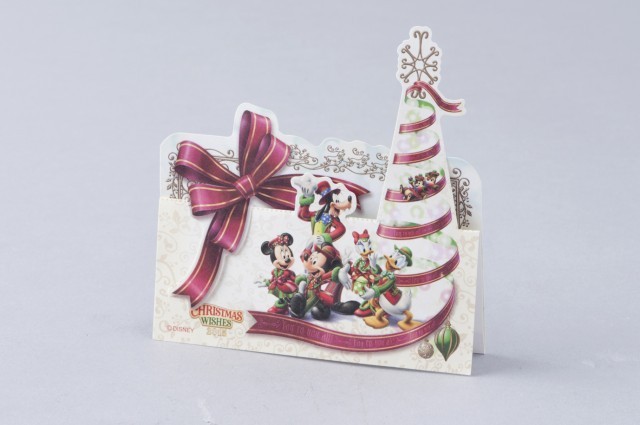 メモ＆マスキングテープ ※折りたたんでプレゼントできる ¥700｜TDS「クリスマス・ウィッシュ」2015年スペシャルグッズ