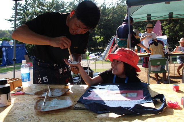 記念に手形をプリントしました！