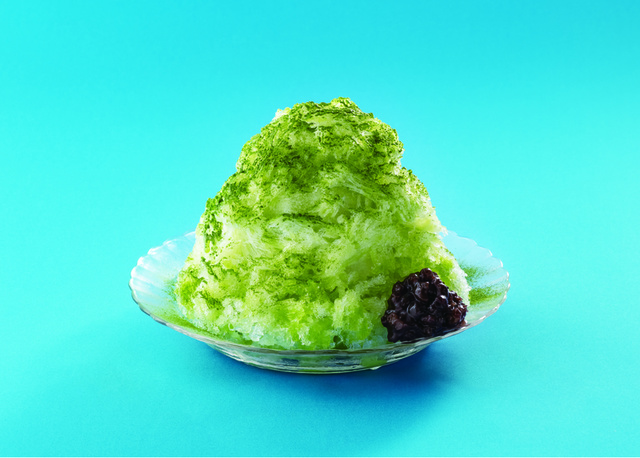 かき氷みるく 抹茶あずき