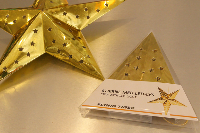 スターLEDライト：400円