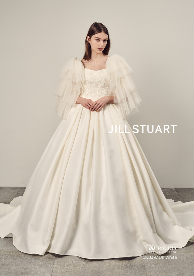 ジルスチュアート 新作ウェディングドレス JIL-0397_OffWhite