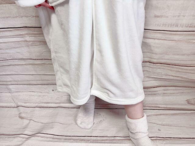 【ファッションセンターしまむら】ボタンは膝上ほどまでしかないので、足捌きもGood！