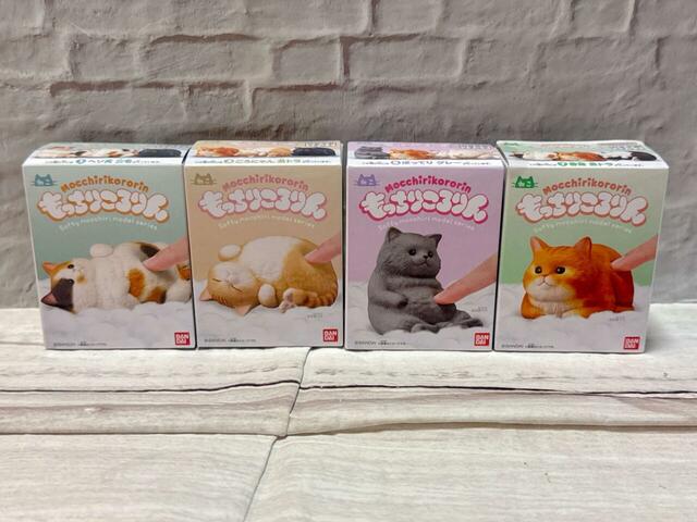 2025年2月17日（月）にバンダイから発売された食玩「もっちりころりん♪ ねこ」
