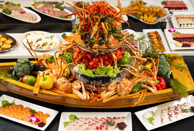 「カニ」＜期間：2026年2月1日～＞【「カニ」「海鮮」「お肉」がメイン！ご当地メニューも食べ放題！ホテルアベスト札幌の“ディナーバイキング”が2月にスタート！】