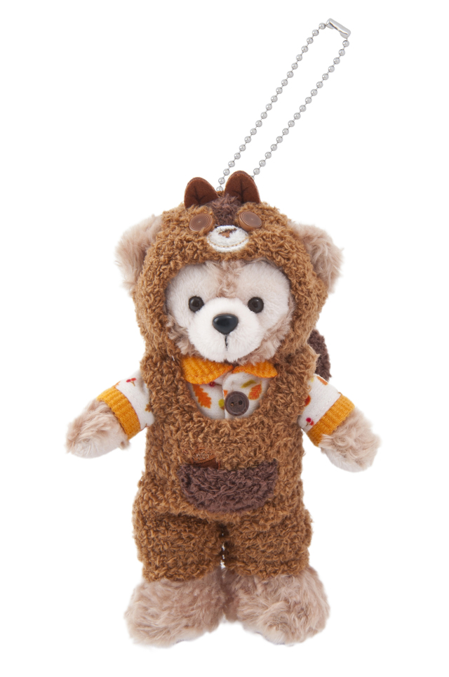 「ダッフィーたちの秋のぼうけん」ぬいぐるみバッジ