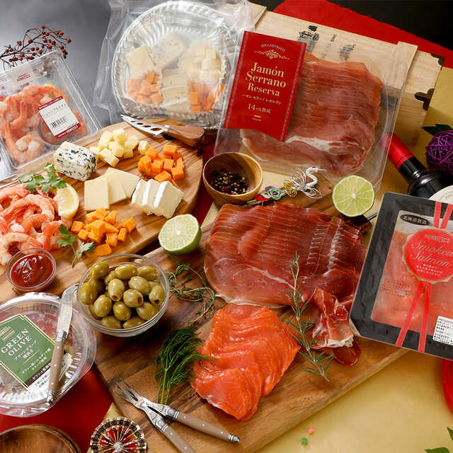 【成城石井 冬の福箱2025】成城石井バイヤーセレクト！年末年始のパーティーを華やかに彩る！冬のオードブルセット　5,500円