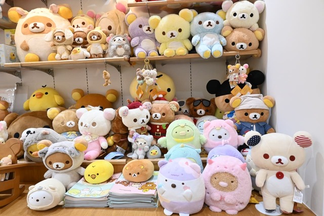 【サンエックスショールーム】海外でしか販売されていないリラックマやすみっコぐらし