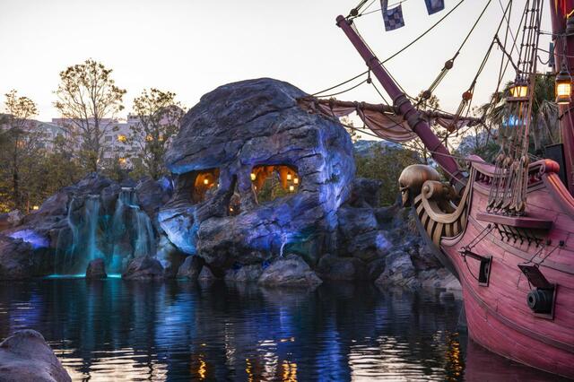 東京ディズニーシー「ファンタジースプリングス」内「ピーターパンのネバーランド」