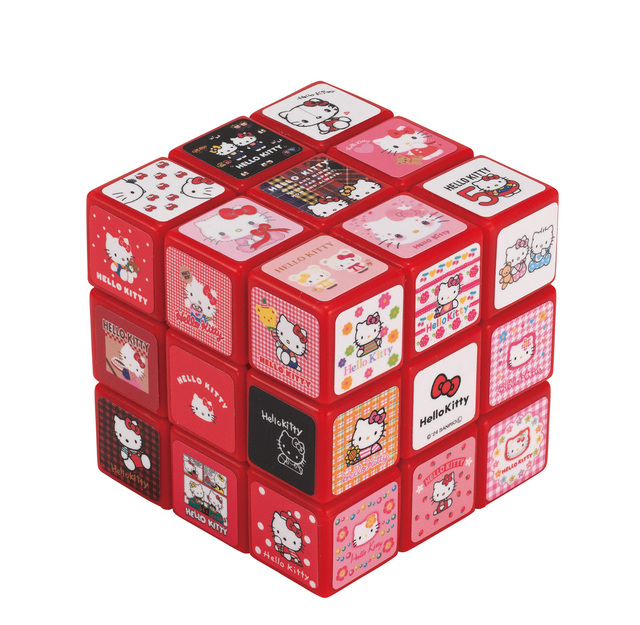 「ハローキティ 50th ルービックキューブ」絵柄イメージ