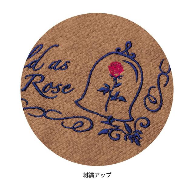 刺繍モチーフのストール（選べるキャラクター）｜￥ 4,990 （税込）