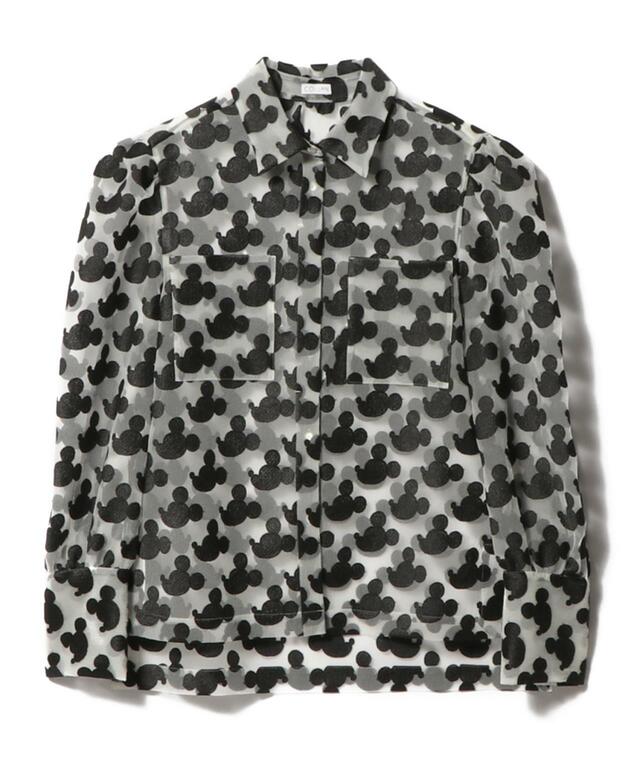 ミッキーマウス / オーガンジーエンブロイダリーブラウス ¥99,000