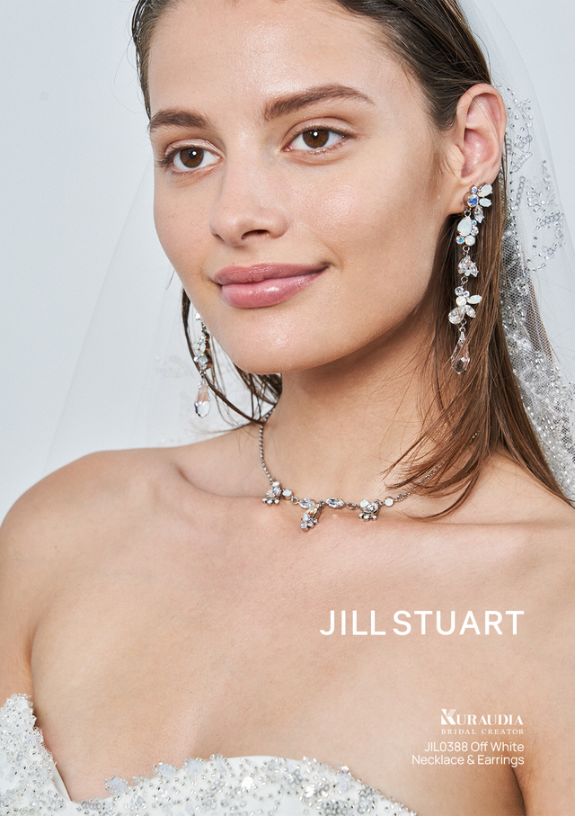 【JILL STUART(ジルスチュアート)新作ウェディングドレス】JIL0388-Off_White