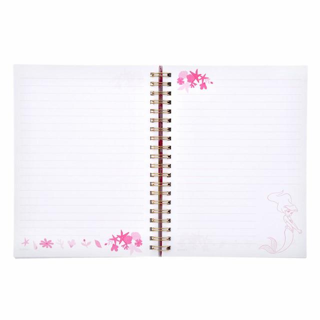 アリエル リングノート FLOWER PRINCESS　660円 (税込) © Disney